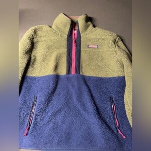 Vineyard Vines Size Small Quarter Zip Fleece